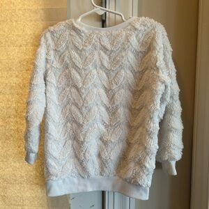 Juicy Couture White Textured Sweater